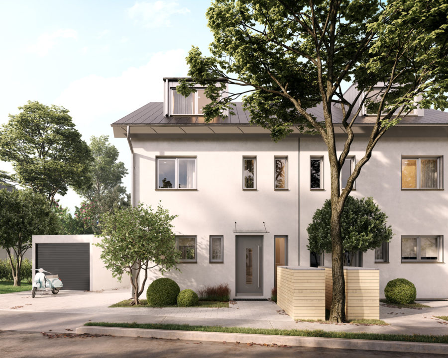 Duplex House - Render