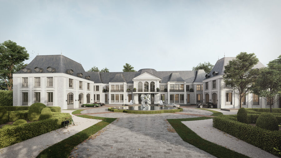 Luxury Mansion Render