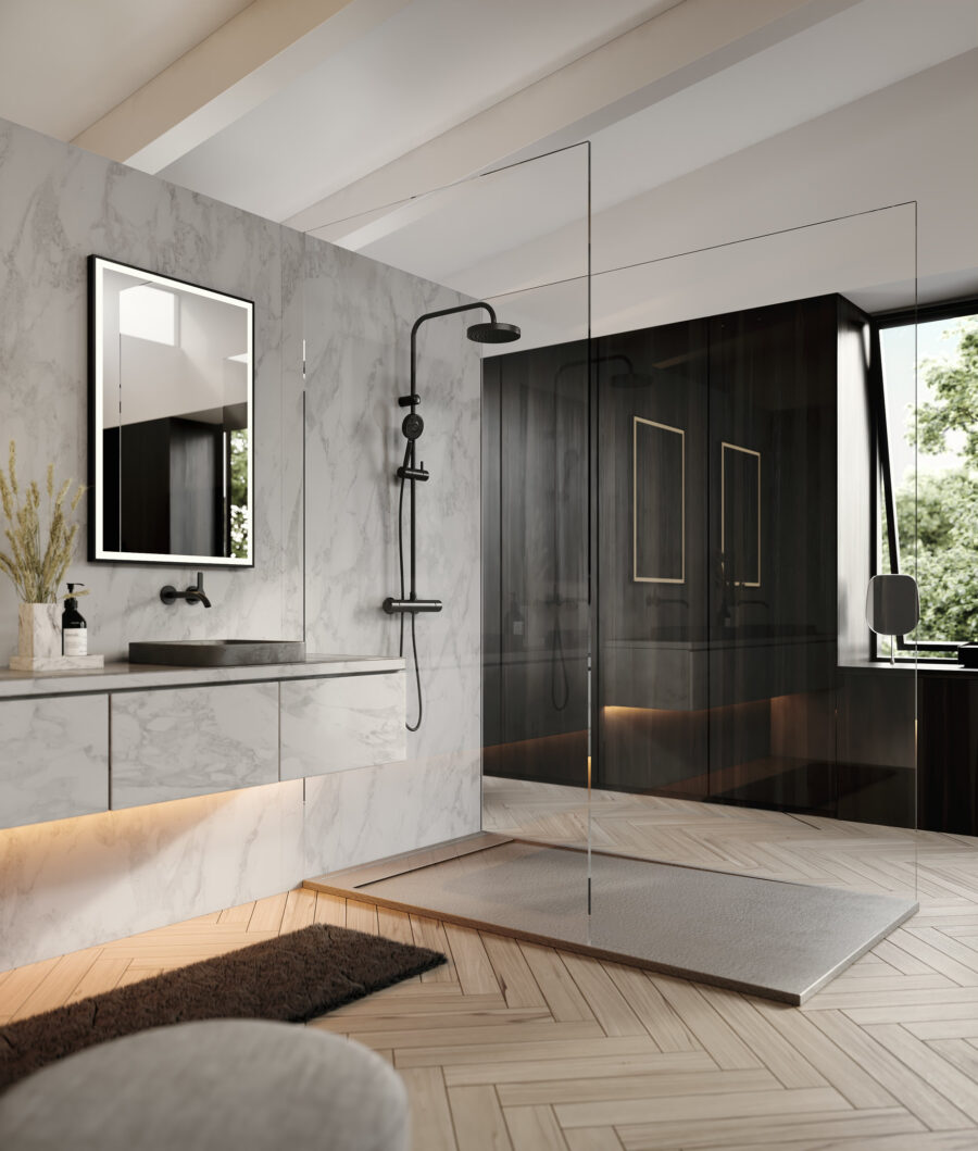 Bathroom Design and Render
