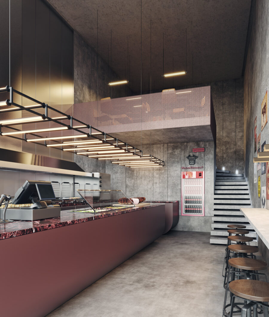 Kuwait Restaurant Render