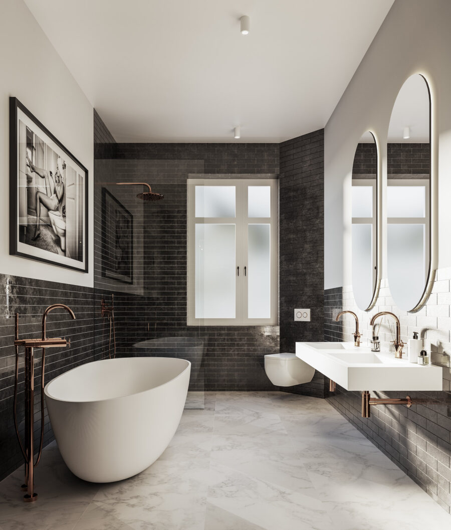 Clemens Apartment Bathroom